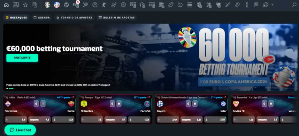 Google esportes atalho